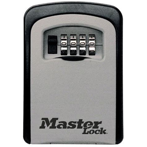 metal entry safe with metal box attached to top|Master Lock Combination Lock Box .